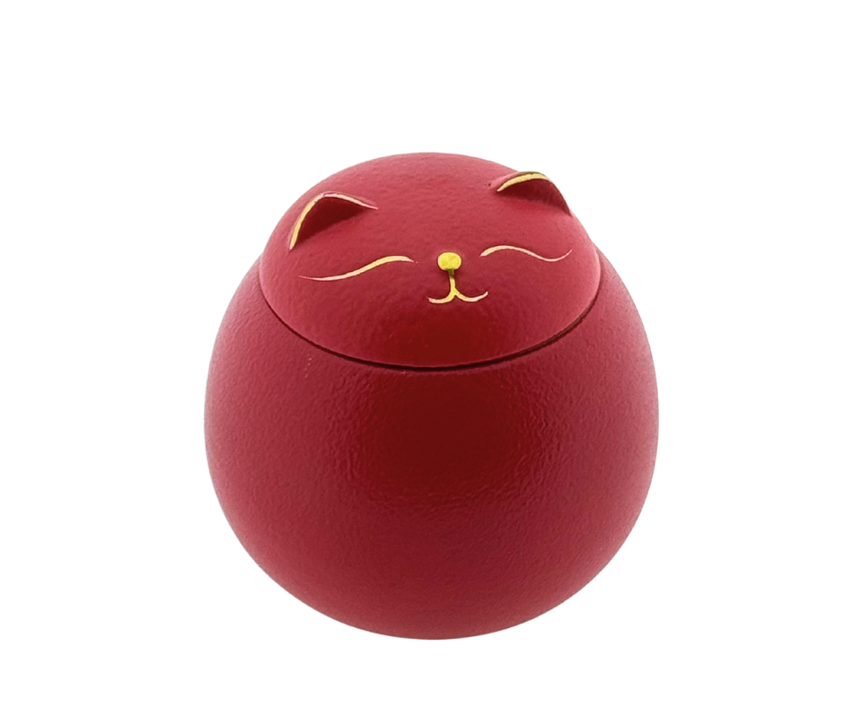 RememberMe webshop - mini urnen - rode mini urn - dierenurn - as